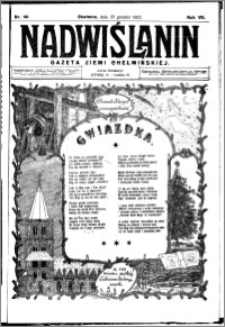 Nadwiślanin. Gazeta Ziemi Chełmińskiej, 1925.12.25 R. 7 nr 101