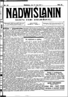 Nadwiślanin. Gazeta Ziemi Chełmińskiej, 1927.05.28 R. 9 nr 42