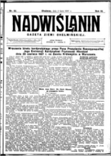 Nadwiślanin. Gazeta Ziemi Chełmińskiej, 1927.07.02 R. 9 nr 52