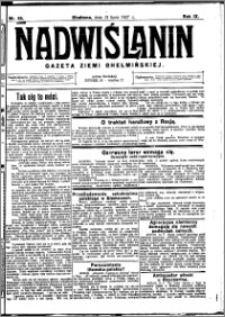 Nadwiślanin. Gazeta Ziemi Chełmińskiej, 1927.07.13 R. 9 nr 55