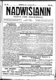 Nadwiślanin. Gazeta Ziemi Chełmińskiej, 1927.12.03 R. 9 nr 96