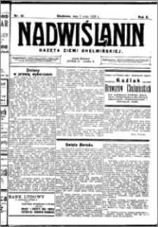 Nadwiślanin. Gazeta Ziemi Chełmińskiej, 1928.05.05 R. 10 nr 36