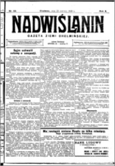 Nadwiślanin. Gazeta Ziemi Chełmińskiej, 1928.06.23 R. 10 nr 50