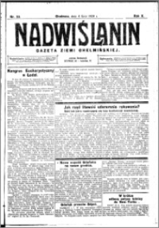 Nadwiślanin. Gazeta Ziemi Chełmińskiej, 1928.07.04 R. 10 nr 53