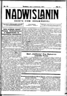 Nadwiślanin. Gazeta Ziemi Chełmińskiej, 1928.10.03 R. 10 nr 79