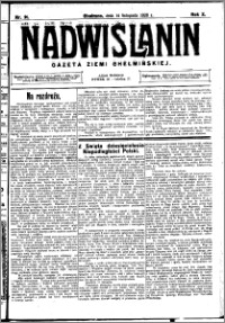 Nadwiślanin. Gazeta Ziemi Chełmińskiej, 1928.11.14 R. 10 nr 91