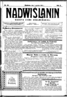 Nadwiślanin. Gazeta Ziemi Chełmińskiej, 1928.12.01 R. 10 nr 96