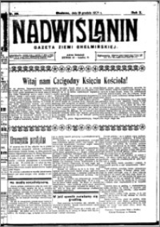 Nadwiślanin. Gazeta Ziemi Chełmińskiej, 1928.12.19 R. 10 nr 101