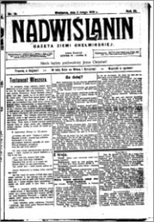 Nadwiślanin. Gazeta Ziemi Chełmińskiej, 1929.02.06 R. 11 nr 10