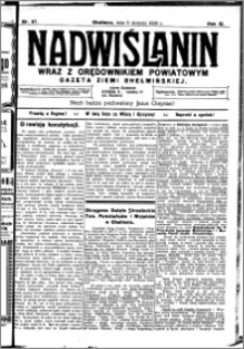 Nadwiślanin. Gazeta Ziemi Chełmińskiej, 1929.08.06 R. 11 nr 67