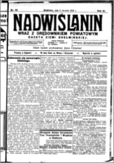 Nadwiślanin. Gazeta Ziemi Chełmińskiej, 1929.08.08 R. 11 nr 68