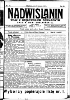 Nadwiślanin. Gazeta Ziemi Chełmińskiej, 1929.08.31 R. 11 nr 78