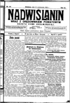 Nadwiślanin. Gazeta Ziemi Chełmińskiej, 1929.10.24 R. 11 nr 101