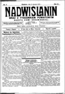 Nadwiślanin. Gazeta Ziemi Chełmińskiej, 1930.01.14 R. 12 nr 6