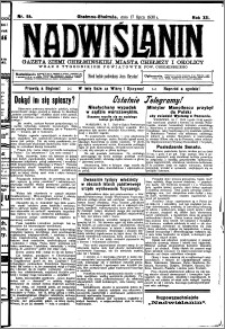 Nadwiślanin. Gazeta Ziemi Chełmińskiej, 1930.07.17 R. 12 nr 84