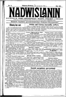 Nadwiślanin. Gazeta Ziemi Chełmińskiej, 1931.01.08 R. 13 nr 5