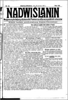 Nadwiślanin. Gazeta Ziemi Chełmińskiej, 1931.01.28 R. 13 nr 22