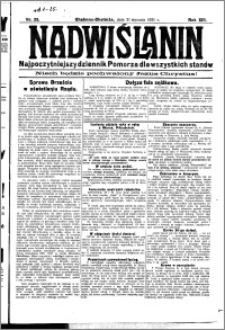 Nadwiślanin. Gazeta Ziemi Chełmińskiej, 1931.01.31 R. 13 nr 25