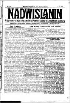 Nadwiślanin. Gazeta Ziemi Chełmińskiej, 1931.02.04 R. 13 nr 27
