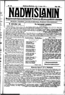 Nadwiślanin. Gazeta Ziemi Chełmińskiej, 1931.02.11 R. 13 nr 33