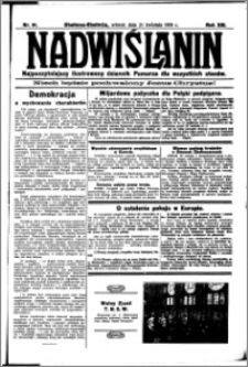 Nadwiślanin. Gazeta Ziemi Chełmińskiej, 1931.04.21 R. 13 nr 91