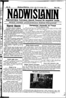 Nadwiślanin. Gazeta Ziemi Chełmińskiej, 1931.04.28 R. 13 nr 97