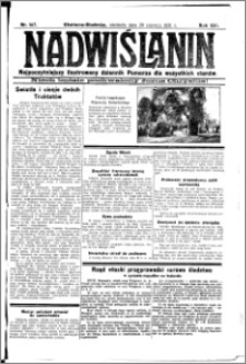 Nadwiślanin. Gazeta Ziemi Chełmińskiej, 1931.06.28 R. 13 nr 147