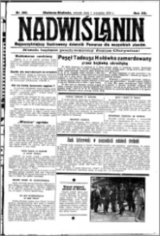 Nadwiślanin. Gazeta Ziemi Chełmińskiej, 1931.09.01 R. 13 nr 200