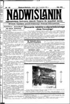 Nadwiślanin. Gazeta Ziemi Chełmińskiej, 1931.12.05 R. 13 nr 281