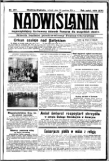 Nadwiślanin. Gazeta Ziemi Chełmińskiej, 1931.12.29 R. 13 nr 297