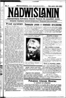 Nadwiślanin. Gazeta Ziemi Chełmińskiej, 1932.01.08 R. 14 nr 4