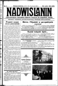 Nadwiślanin. Gazeta Ziemi Chełmińskiej, 1932.01.16 R. 14 nr 11