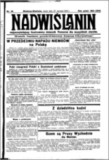 Nadwiślanin. Gazeta Ziemi Chełmińskiej, 1932.01.27 R. 14 nr 20