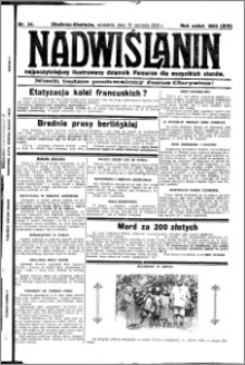 Nadwiślanin. Gazeta Ziemi Chełmińskiej, 1932.01.31 R. 14 nr 24