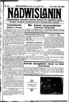 Nadwiślanin. Gazeta Ziemi Chełmińskiej, 1932.02.06 R. 14 nr 28