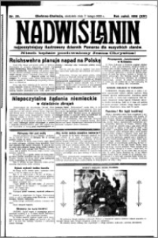 Nadwiślanin. Gazeta Ziemi Chełmińskiej, 1932.02.07 R. 14 nr 29