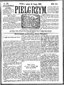 Pielgrzym, pismo religijne dla ludu 1882 nr 20