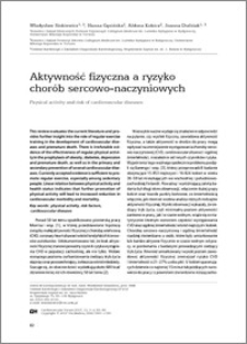 Aktywność fizyczna a ryzyko chorób sercowo-naczyniowych