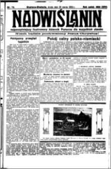 Nadwiślanin. Gazeta Ziemi Chełmińskiej, 1932.03.30 R. 14 nr 72