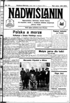 Nadwiślanin. Gazeta Ziemi Chełmińskiej, 1932.08.03 R. 14 nr 174