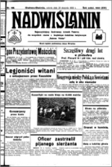 Nadwiślanin. Gazeta Ziemi Chełmińskiej, 1932.08.20 R. 14 nr 188