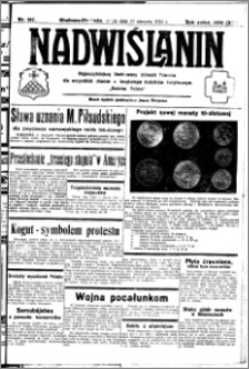 Nadwiślanin. Gazeta Ziemi Chełmińskiej, 1932.08.31 R. 14 nr 197