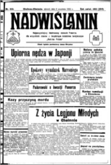 Nadwiślanin. Gazeta Ziemi Chełmińskiej, 1932.09.06 R. 14 nr 202