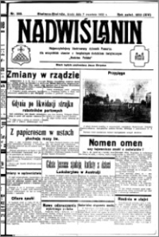 Nadwiślanin. Gazeta Ziemi Chełmińskiej, 1932.09.07 R. 14 nr 203