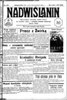 Nadwiślanin. Gazeta Ziemi Chełmińskiej, 1932.09.09 R. 14 nr 205