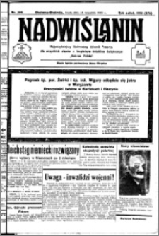 Nadwiślanin. Gazeta Ziemi Chełmińskiej, 1932.09.14 R. 14 nr 209