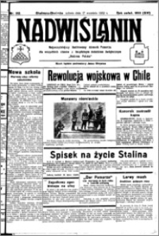 Nadwiślanin. Gazeta Ziemi Chełmińskiej, 1932.09.17 R. 14 nr 212