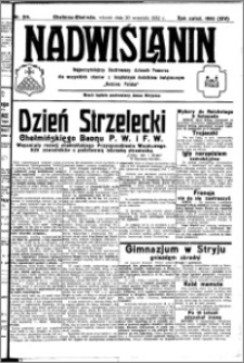 Nadwiślanin. Gazeta Ziemi Chełmińskiej, 1932.09.20 R. 14 nr 214