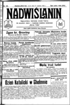 Nadwiślanin. Gazeta Ziemi Chełmińskiej, 1932.09.21 R. 14 nr 215