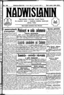 Nadwiślanin. Gazeta Ziemi Chełmińskiej, 1932.09.27 R. 14 nr 220